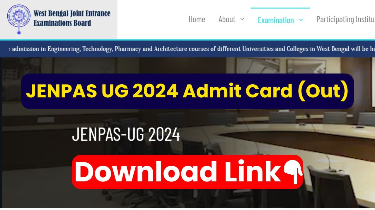 jenpas ug admit card