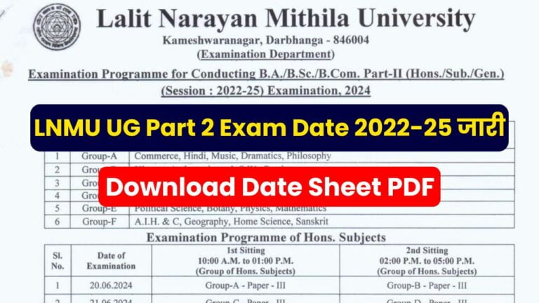 lnmu part 2 exam date 2024