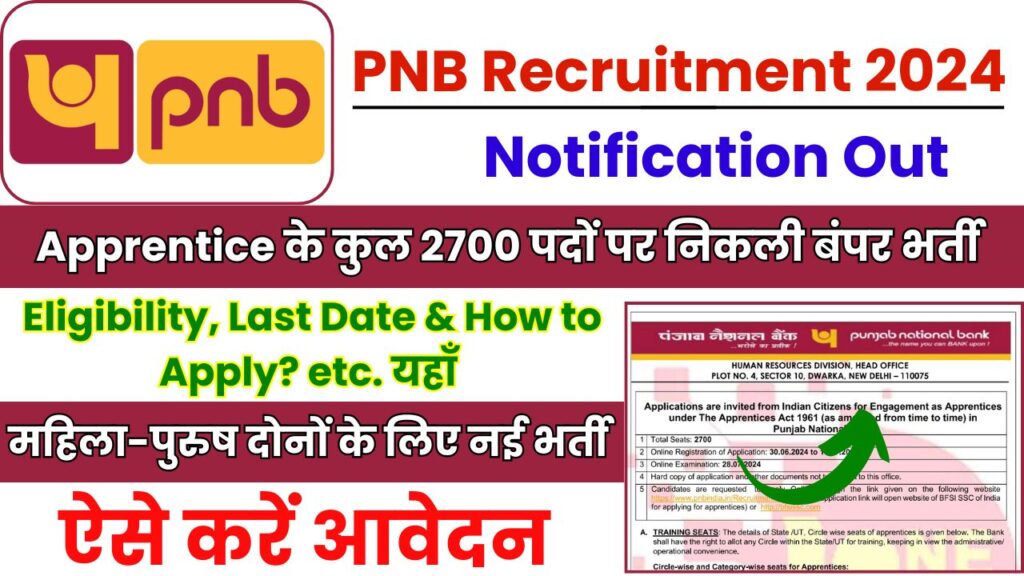 PNB Apprentice Recruitment