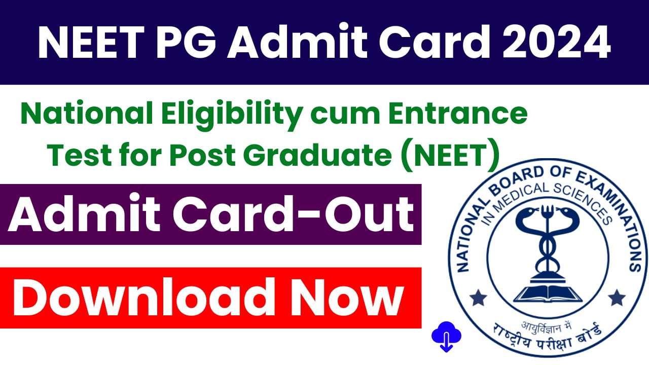 neet pg admit card