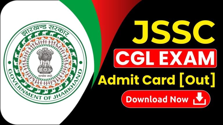 JSSC CGL Admit Card 2024