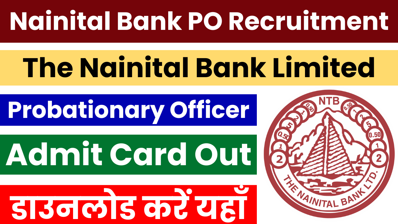 Nainital Bank PO Admit Card 2024