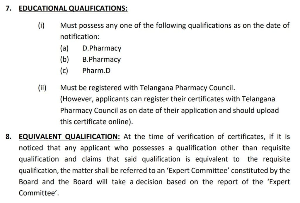 MHSRB Pharmacist Recruitment